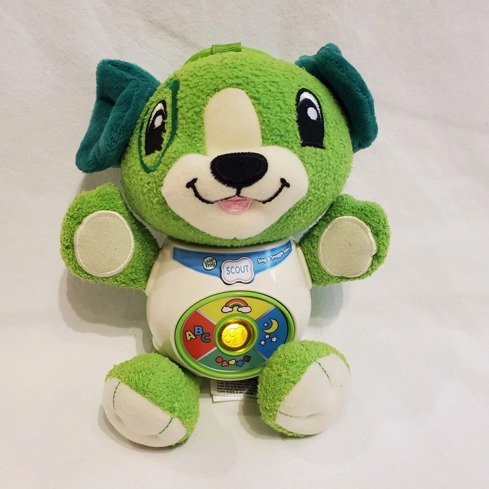 Leap Frog‎ Sing & Snuggle Scout Letters Numbers Shapes 2017 PreOwned See Video